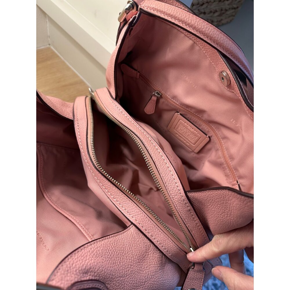 Coach Edie 31 Handbag - Light Pink - Picture 9 of 16